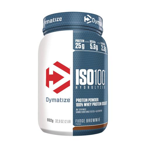 Dymatize ISO100 Hydrolyzed (932 g, Fudge-Brownie)