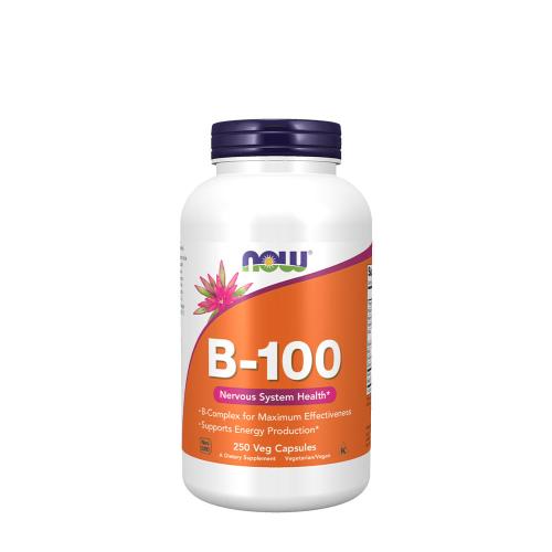 Now Foods Vitamin B-100 - Vitamin B100 Kapsel (250 Kapseln)