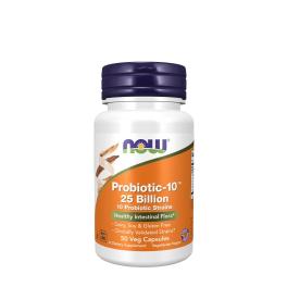   Now Foods Probiotic-10™ 25 Billion - Probiotikum Kapsel (25 Milliarde) (50 veg.Kapseln)