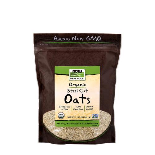 Now Foods Steel Cut Oats Organic - Stahlgeschnittener Hafer (908 g)