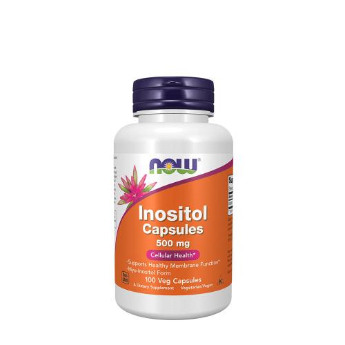 Now Foods Inosit (Inositol) 500 mg Kapsel - Gesunde Zellfunktion (100 veg.Kapseln)