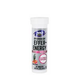   Now Foods Energie-Brausetablette - Effer-Energy (10 Brausetabletten, Tropischer Punsch)