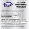 Now Foods Energie-Brausetablette - Effer-Energy (10 Brausetabletten, Tropischer Punsch)