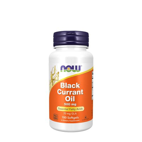 Now Foods Black Currant Oil 500 mg (100 Weichkapseln)