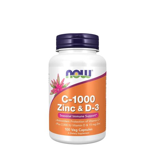 Now Foods C-1000 Zinc & D-3 (100 veg.Kapseln)