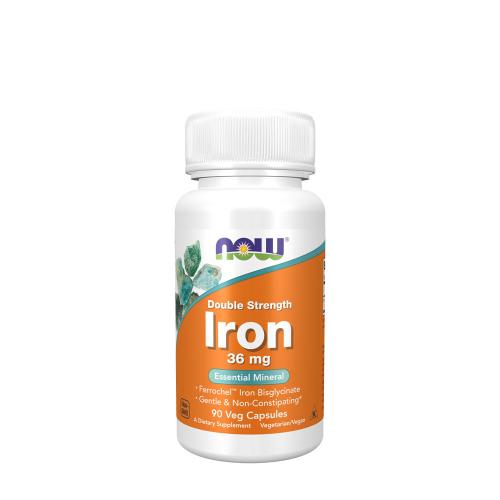 Now Foods Iron 36 mg Ferrochel(R) (90 Kapseln)