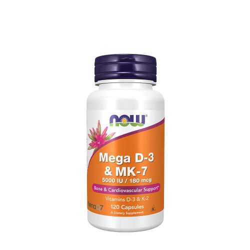 Now Foods Mega D-3 & MK-7 (120 veg.Kapseln)