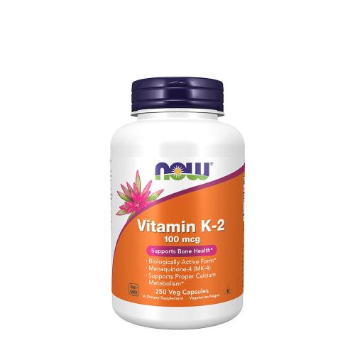 Now Foods Vitamin K-2 100 mcg (250 veg.Kapseln)