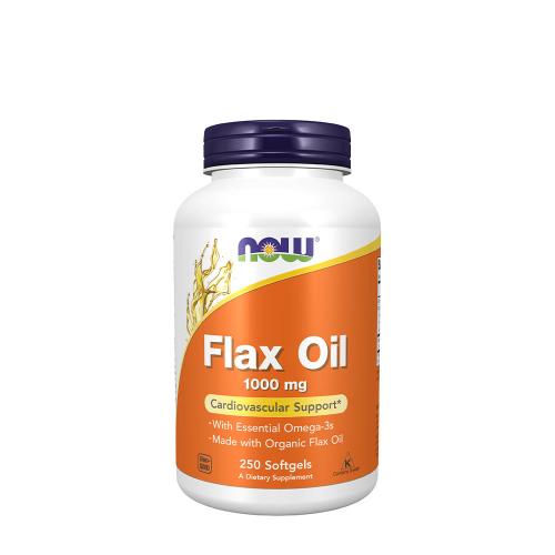 Now Foods Flax Oil 1000 mg (250 Weichkapseln)