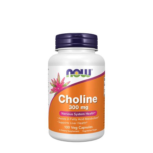 Now Foods Choline 300 mg Veg Capsules (100 veg.Kapseln)