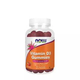 Now Foods Vitamin D3 Gummies (90 Gummibonbons, Erdbeere)
