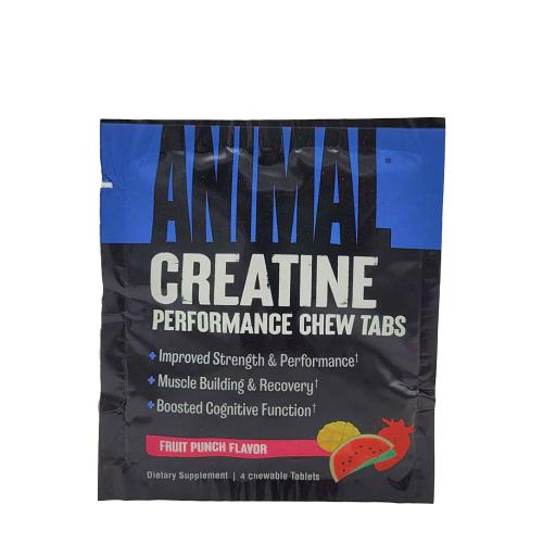 Universal Nutrition Animal Creatine Chews (4 Kautabletten, Fruit Punch)