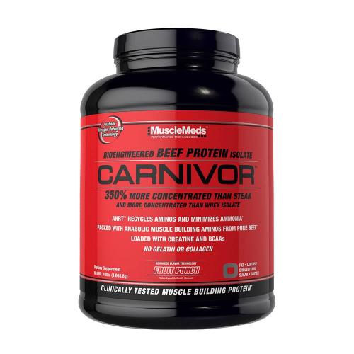 MuscleMeds Carnivor™ 100% Beef Protein (56 Portionen, Fruit Punch)