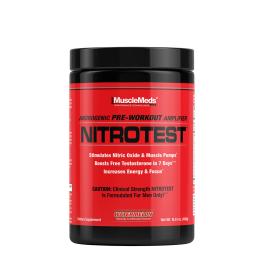   MuscleMeds Nitrotest - 2 in 1 Pre-Workout + Test Booster (468 g, Wassermelone)