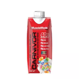   MuscleMeds Ready-to-Drink Beef Protein Isolate Shake (500 ml, Fruity Cereal)