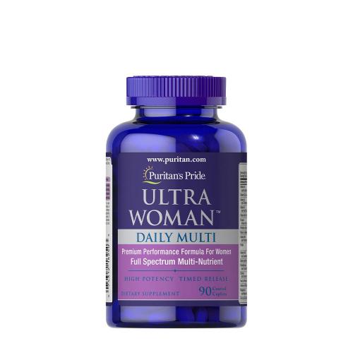 Puritan's Pride Multivitamin Kapsel für Frauen (mit verzögerter Freisetzung) (90 Kapseln)