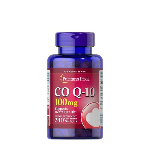 Puritan's Pride Q-SORB™ Q-10 Coenzym 100 mg Weichkapsel (240 Weichkapseln)
