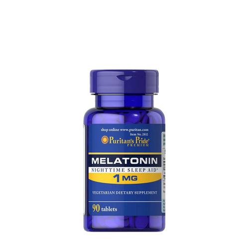 Puritan's Pride Melatonin 1 mg Tablette - Schlafförderndes Vitamin (90 Tabletten)
