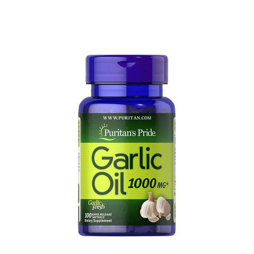 Puritan's Pride Garlic Oil 1000 mg (100 Softgels)