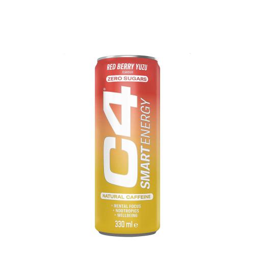 Cellucor Smart Energy Drink (330 ml, Rote Beere Yuzu)