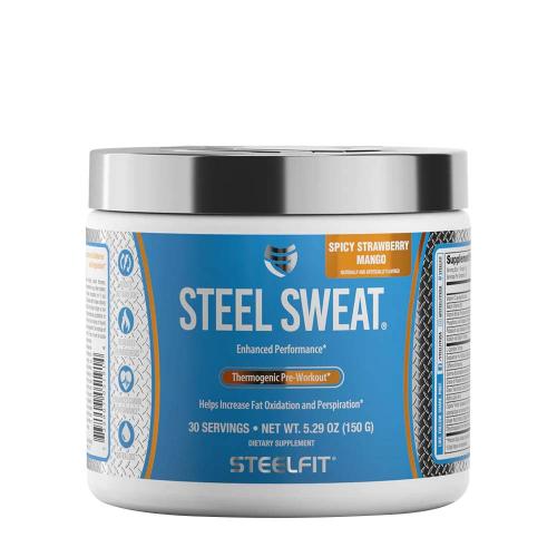 Steelfit Steel Sweat® - Thermogenic Pre-workout (150 g, Spicy Strawberry Mango)