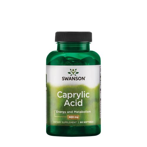 Swanson Caprylic Acid 600 MG (60 Weichkapseln)