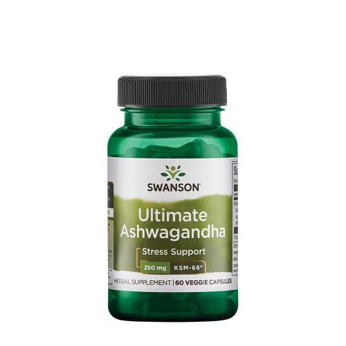 Swanson Ultimate Ashwagandha - KSM-66 250 MG (60 veg.Kapseln)