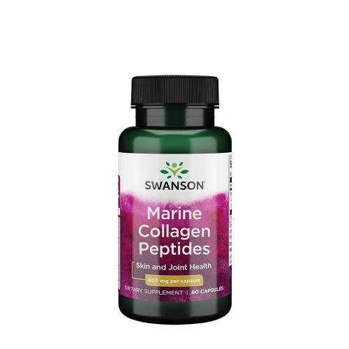 Swanson Type I Hydrolyzed Marine Collagen Peptides 400 MG (60 Kapseln)