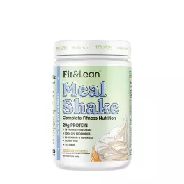   Fit & Lean Meal Shake - Mahlzeitenersatz und Fettbrenner (440 g, Vanille-Eiscreme)