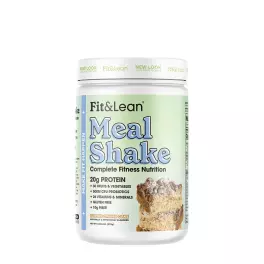   Fit & Lean Meal Shake - Mahlzeitenersatz und Fettbrenner (370 g, KAFFEE Streuselkuchen)