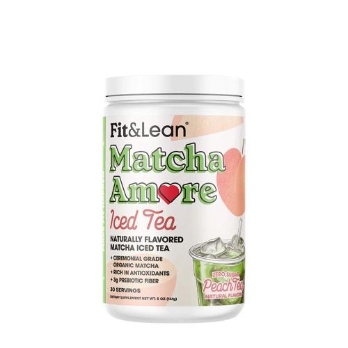 Fit & Lean Matcha Amore - Iced Tea (140 g, Pfirsicheistee)