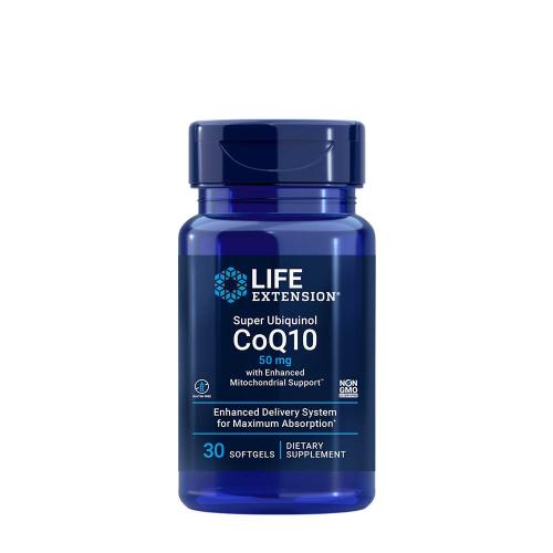 Life Extension Super Ubiquinol CoQ10 50 mg with Enhanced Mitochondrial Support (30 Weichkapseln)