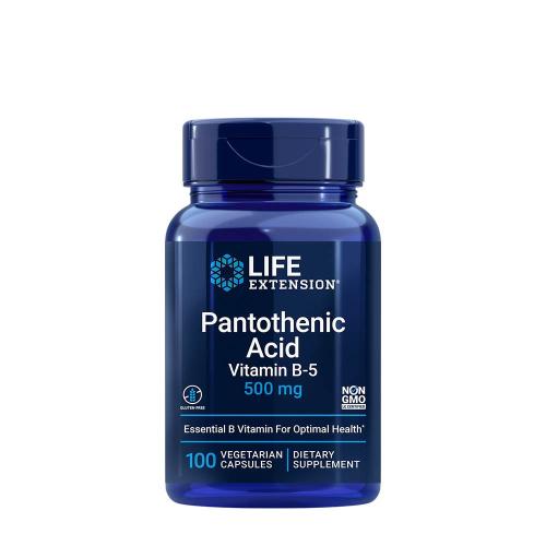 Life Extension Pantothenic Acid 500 mg (100 veg.Kapseln)