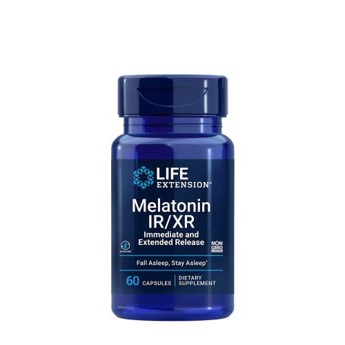 Life Extension Melatonin IR/XR (Immediate-release and Extended-release) (60 Kapseln)