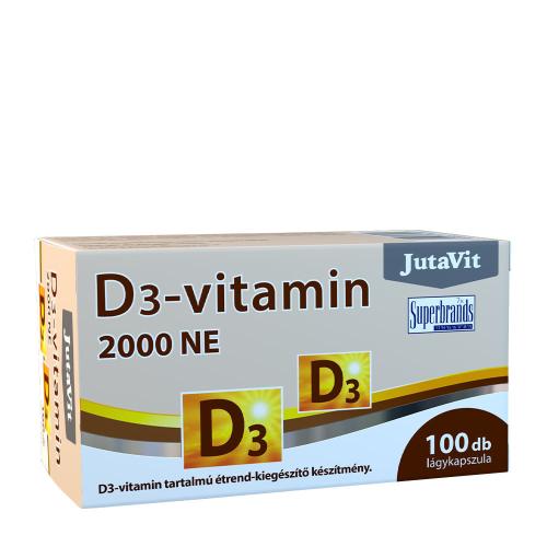 JutaVit Vitamin D3 2000 IU (50μg) (100 Weichkapseln)