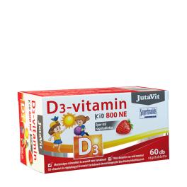 JutaVit Vitamin D3 Kid 800 IU (60 Kautabletten, Erdbeere)