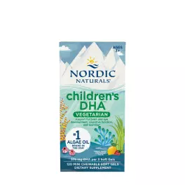   Nordic Naturals Children's DHA Vegetarian (120 Mini-Weichkapseln, Mixed berry lemonade)