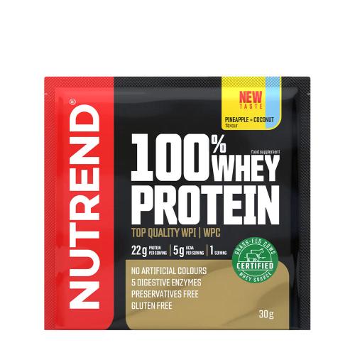 Nutrend 100% Whey Protein (30 g, Ananas-Kokos)