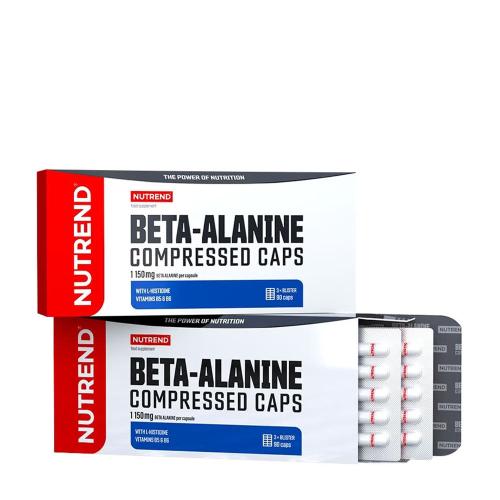 Nutrend Beta-Alanine Compressed Caps - Béta-alanin (90 Kapseln)