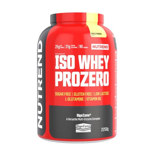 Nutrend Iso Whey Prozero (2250 g, Vanillepudding)