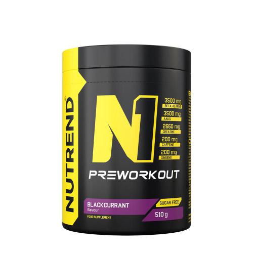 Nutrend N1 Preworkout (510 g, Schwarze Johannisbeere)