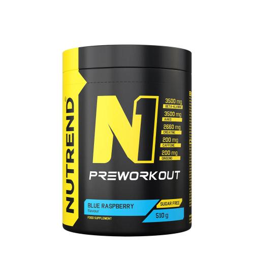 Nutrend N1 Preworkout (510 g, Blaue Himbeere)