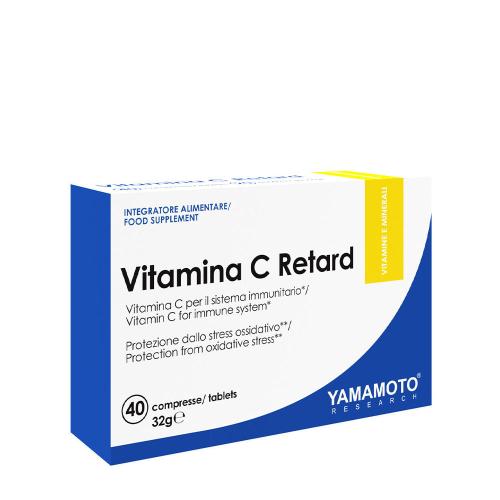 Yamamoto Research Vitamin C mit verzögerter Freisetzung Tablette (40 Tabletten)