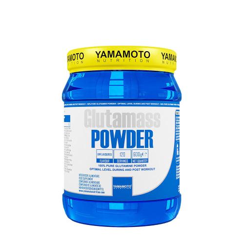 Yamamoto Research Glutamin Pulver - Glutamass (600 g, Geschmacksneutral)