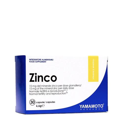 Yamamoto Research Zinco 15 mg (30 Kapseln)