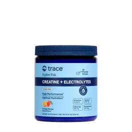   Trace Minerals Hydro Pak Creatine + Electrolytes (240 g, Orange Mango)