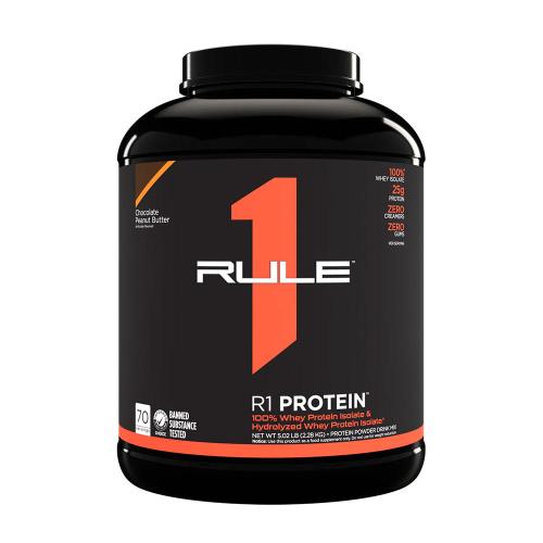 Rule1 R1 Protein (2280 g, Schokoladen-Erdnussbutter)