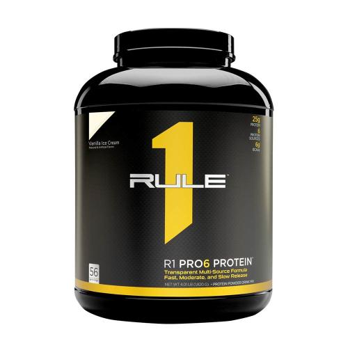 Rule1 PRO6 Protein  (1820 g, Vanille-Eiscreme)
