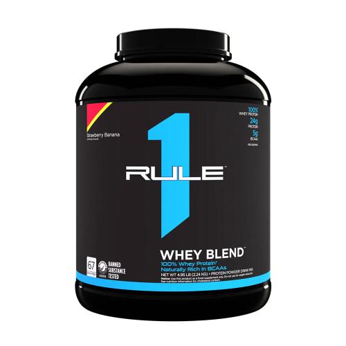 Rule1 Whey Blend  (2240 g, Erdbeere Banane)