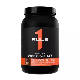 Rule1 R1 Protein Whey Isolate (896 g, Schokoladen Toffee)